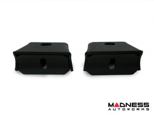 Ford Bronco Front Bull Bar - Factory Bumper - DV8 Ford Bronco Front Bull Bar - Factory Bumper - DV8